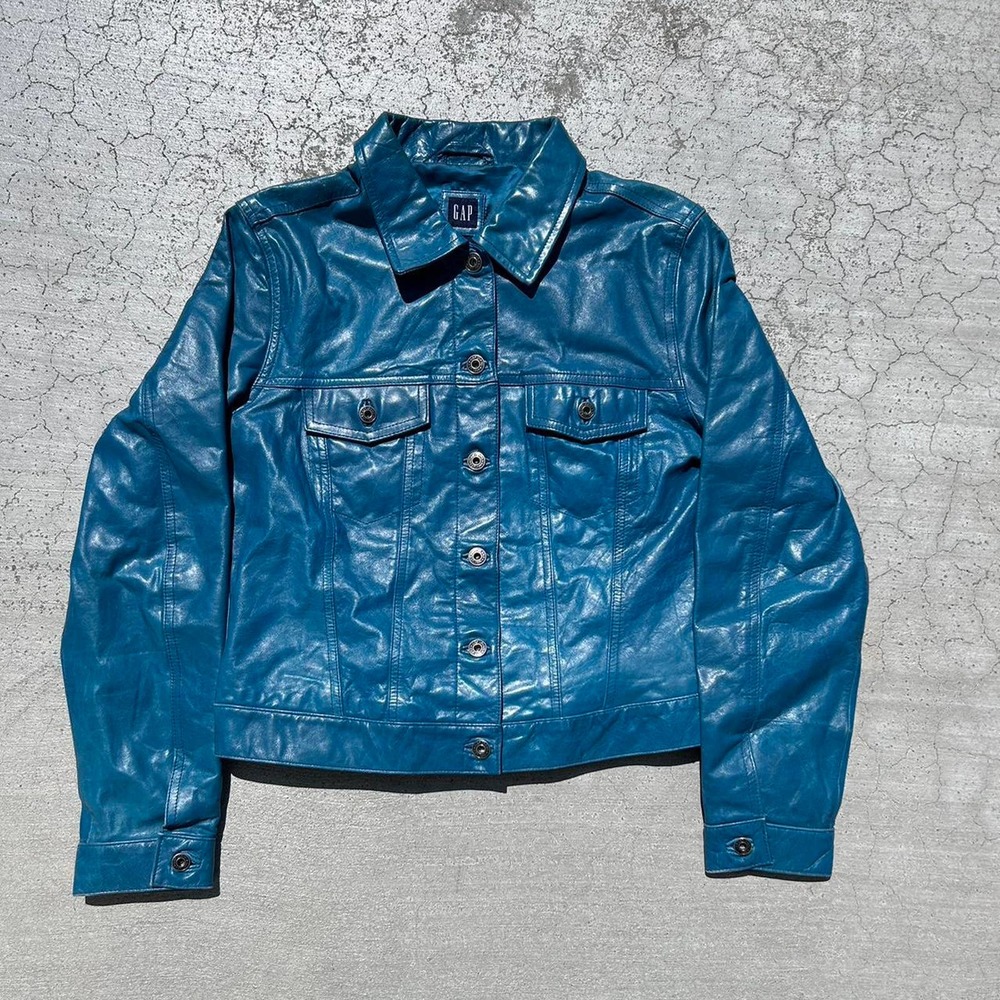 Retro leather jacket